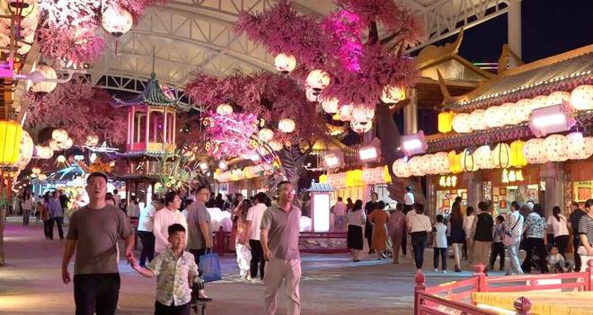 九遊娛樂：文旅新地標！來肥城“夢幻桃花源”開啟沉浸式夢幻之旅(圖1)