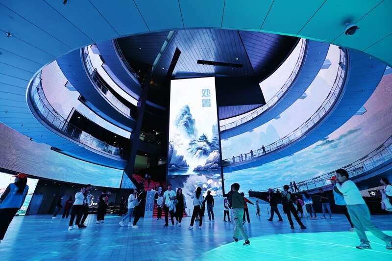 沉浸式紅色教育新場景：南昌黨建展廳設計的科技路徑與創新實踐(圖1)